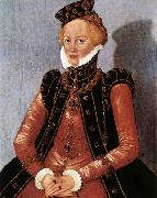 CRANACH, Lucas the Younger Portrait of a Woman sdgsdftg oil painting reproduction